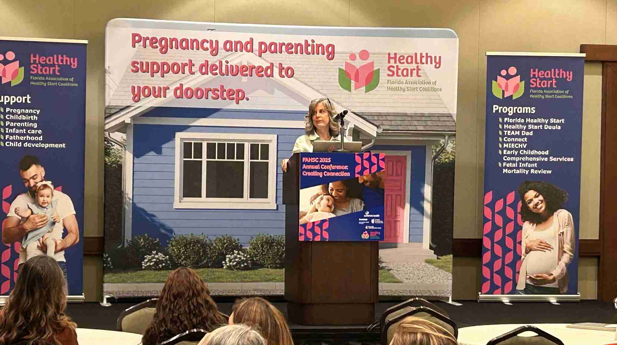 Flynn Presents on Perinatal Behavioral Health at Healthy Start Conference
