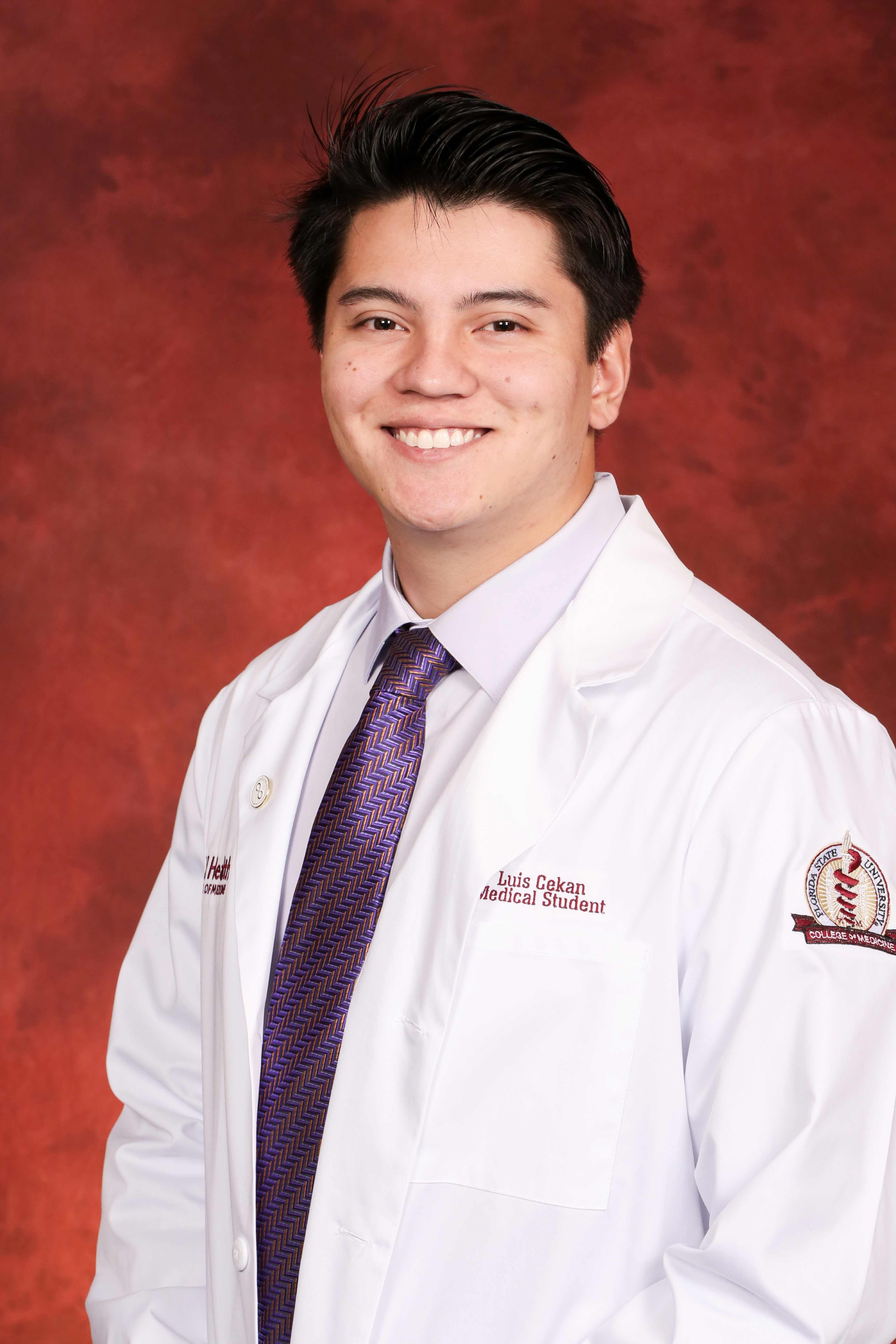 Portrait of Luis Cekan