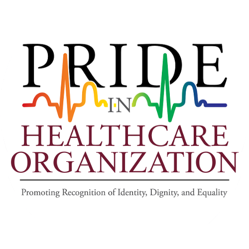 The logo of the PRIDE in Healthcare Organization