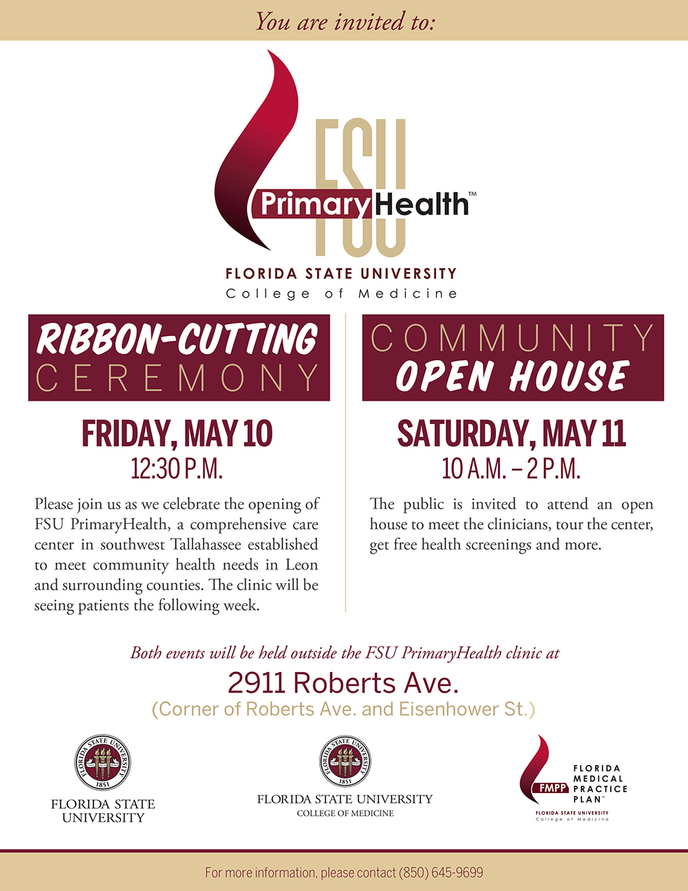 FSU PrimaryHealth Ribbon Cutting and Open House