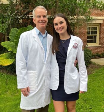 Dr. Dean Watson and daughter Abigail