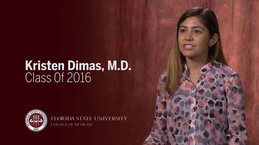 Kristen Dimas, M.D., Class of 2016