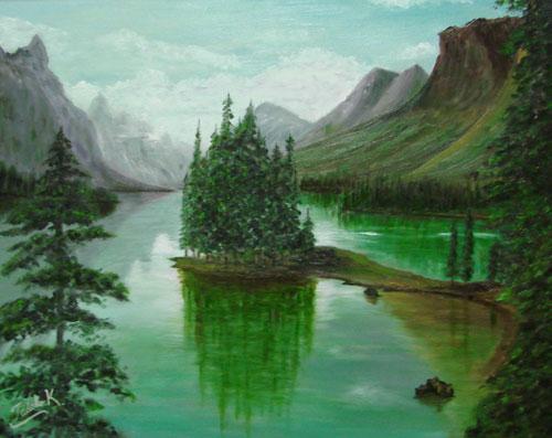 Lake Louis by Tadako Knight