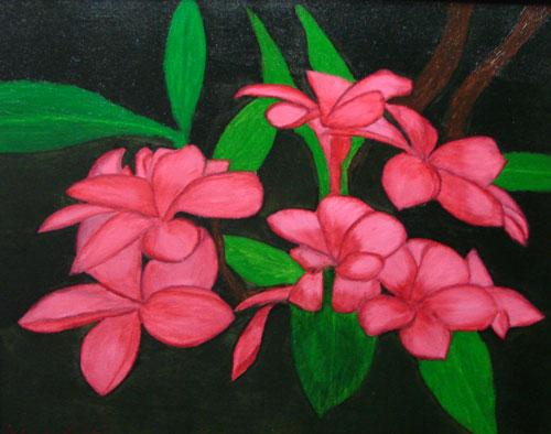 Plumeria by Carmen I. Burton