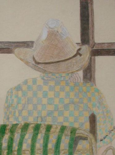 Jimmy Daydreaming By Robin Spellman