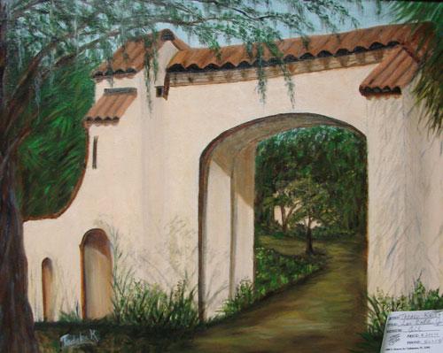 Los Robles Gate by Tadako Knight