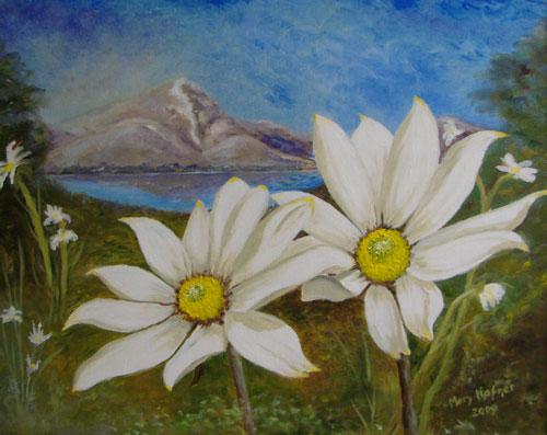 Mountain Springtime by Mary Hafner