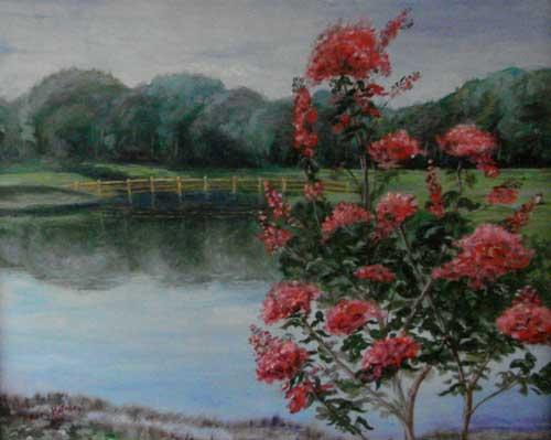 Waverly Lake by Mary Hafner