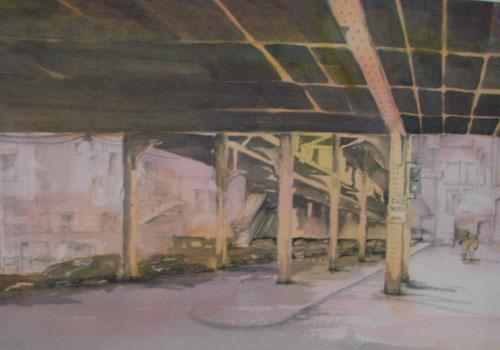 The L, Chicago by Tony Bareham	