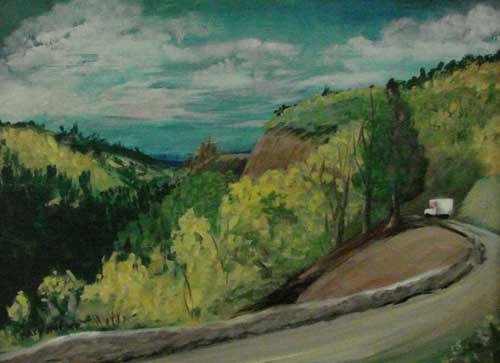 Colorado Aspen by Mary Hafner