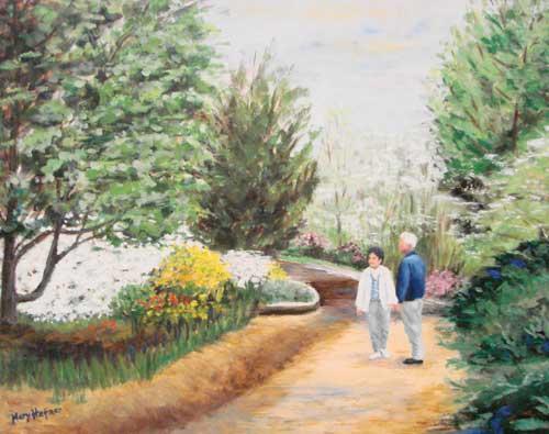Botanical Garden by Mary Hafner
