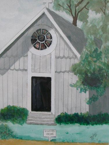 Church of the Reserved Vicar By Mary Hunt