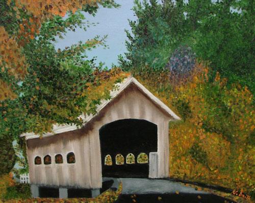 Covered Bridge By Nancy Smith