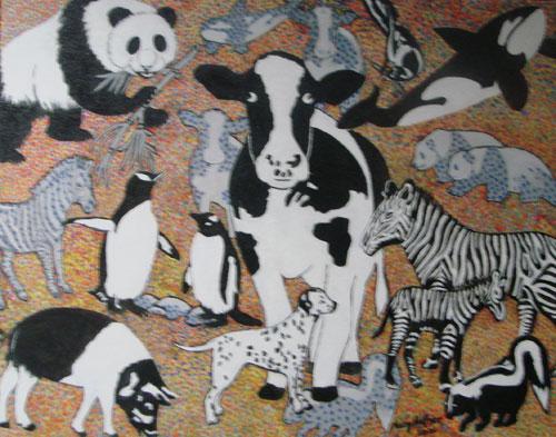 Black Tie and Tails by Mary Hafner
