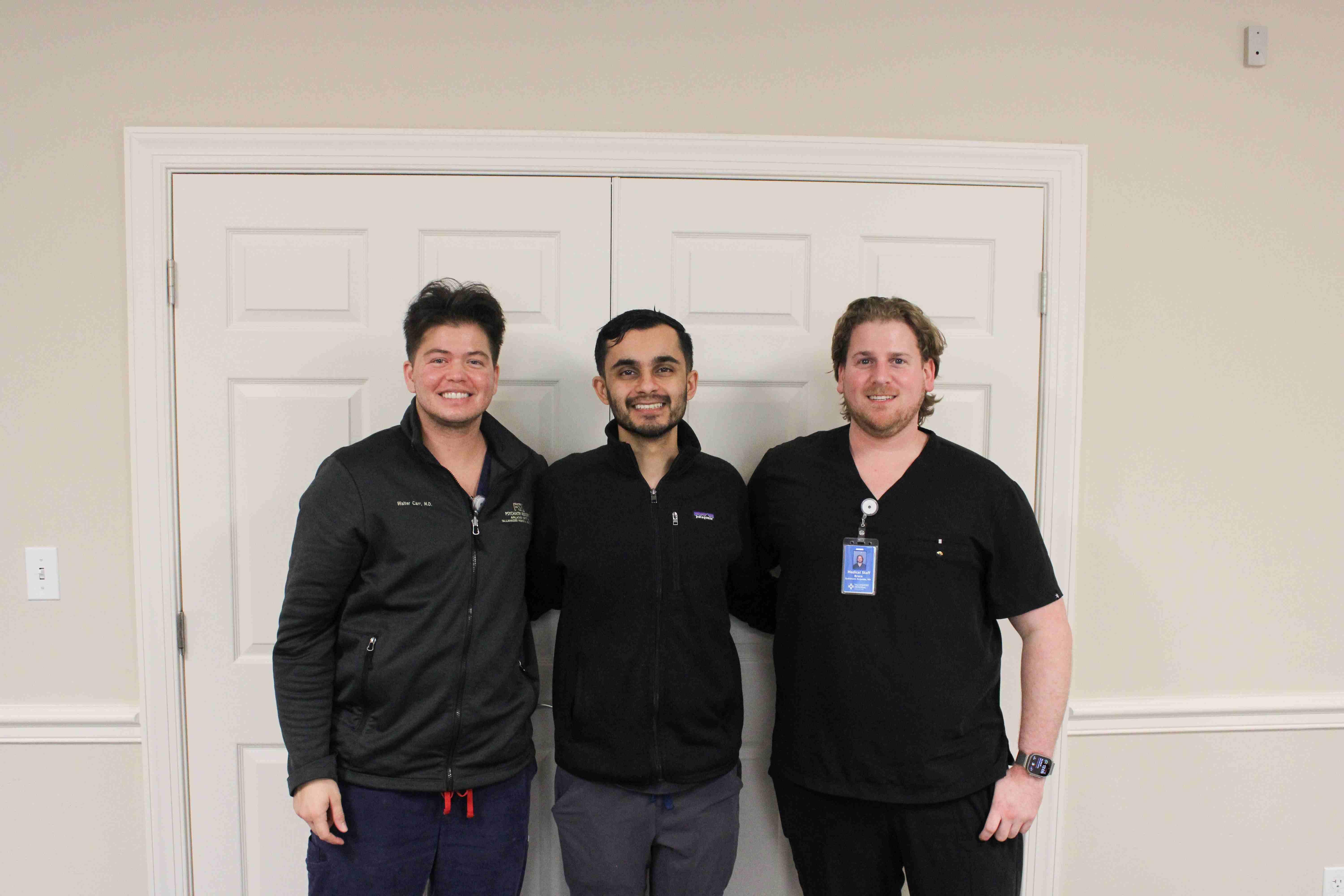 Our Residents Walter Carr, Rishi Kalia, & Bruce Reynolds 
