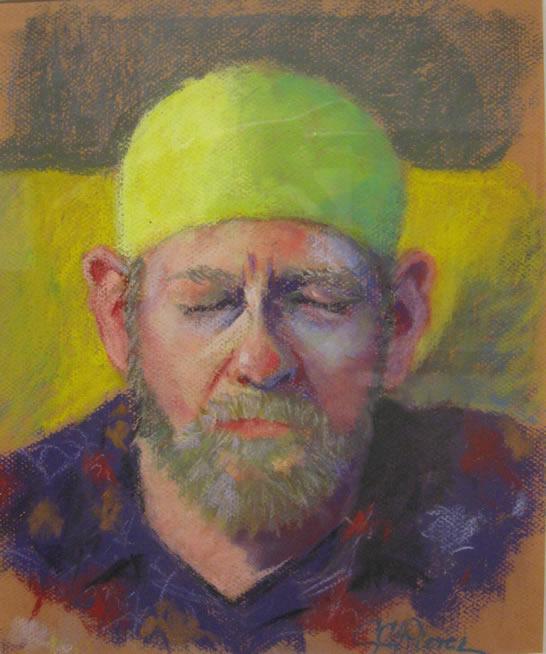 Yellow Bandana by Charles Carman Pierce