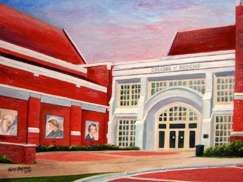 Entrance to the Florida State University College of Medicine by Mary Hafner