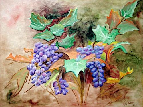Emily's Mahonia by Mary Hafner