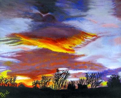 Unusual Cloud Formation by Byrl Clayton