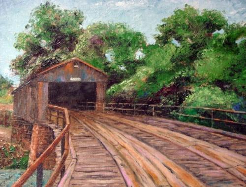 Eukarlee Bridge, GA by Mary Hafner