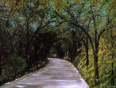 Wakulla Beach Road by Siroos Tamaddoni