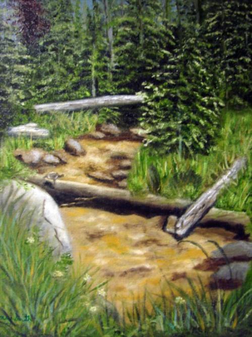 Dry Branch in Montana by Nancy Smith