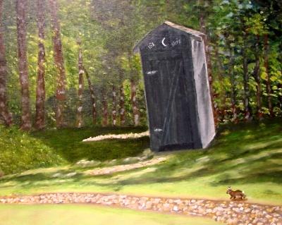 Outhouse by Nancy Smith