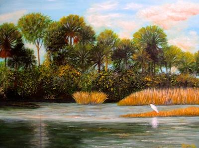 St Marks Marsh by Siroos Tamaddoni