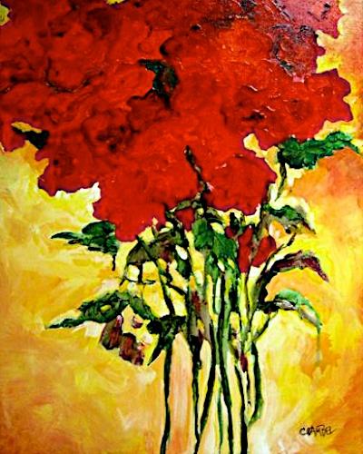 Red on Red by Charlotte Gambel