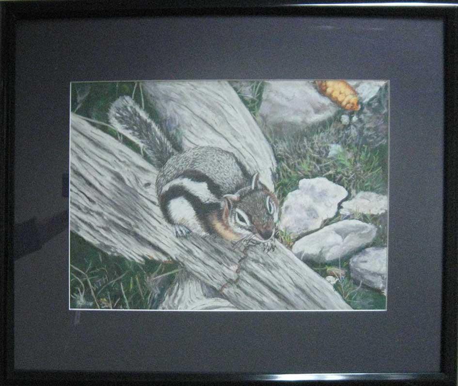 Golden Squirrel by Margaret Hamilton