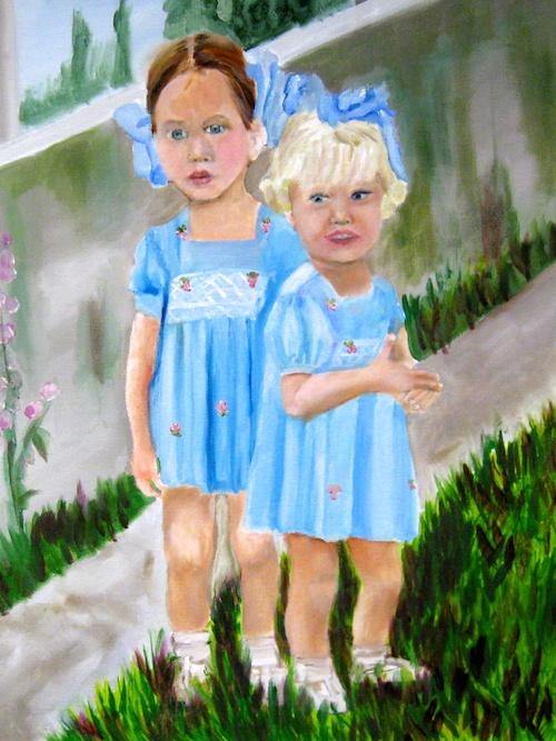 Sylvia and Maribel by Sylvia Cordero