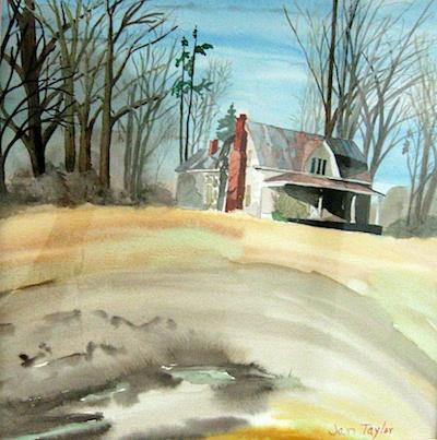 N.C. Old House by Jan Taylor