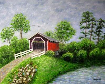 Covered Bridge by Nancy Smith