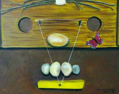 Fred (trompe_l'oeil) by Sandy DeLopez