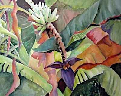 Banana Panorama by Nancy Juster Johnson