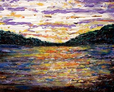 Oregon Sunset by Richard Wingerson
