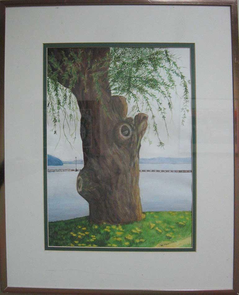 Misty Tree by Margaret Hamilton