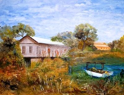 Peaceful Getaway by Mary Hafner