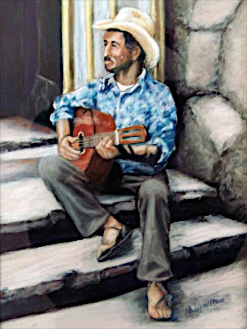 Guitar Man by Margaret Hamilton