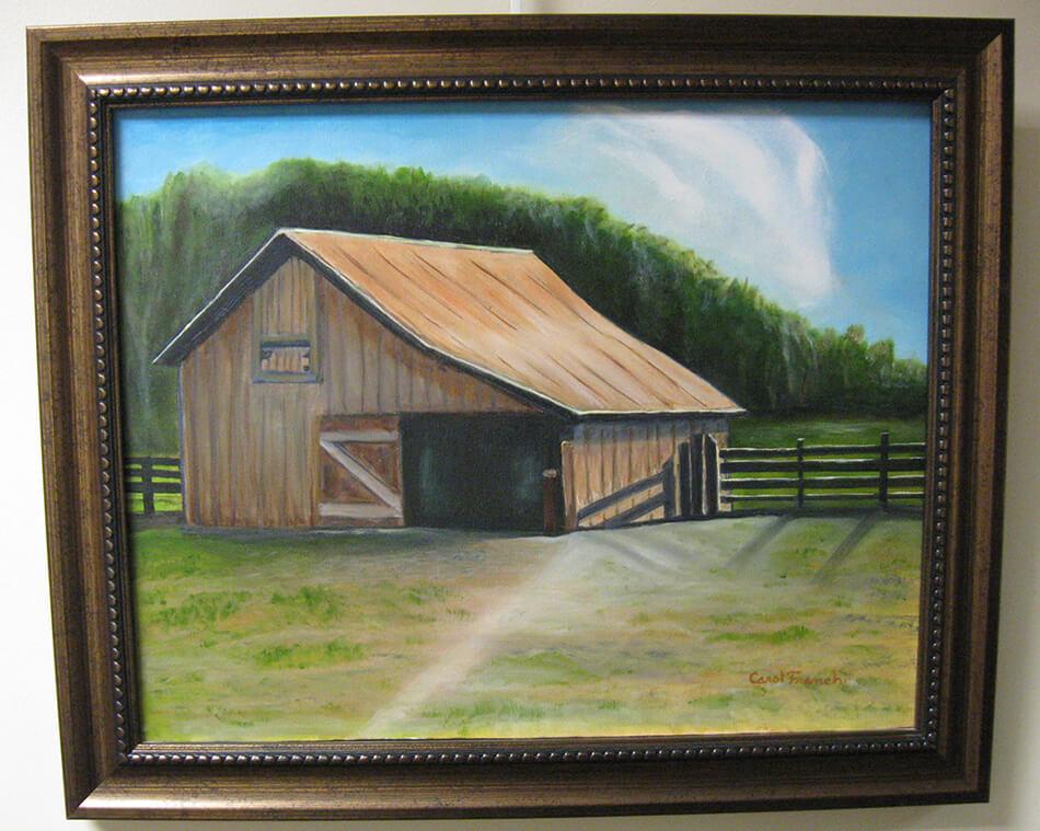 The Barnyard by Carol Franchi