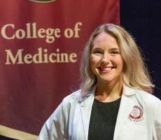 Katharyn Lindborg, who graduated from the IMS program in May 2018 with the first cohort of graduates, is now a first-year medical student at the FSU College of Medicine.