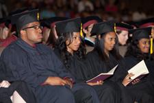 Bridge students celebrate their degrees