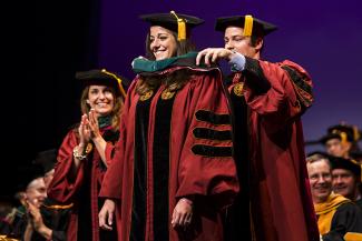 Coughlin,Elizabeth being hooded