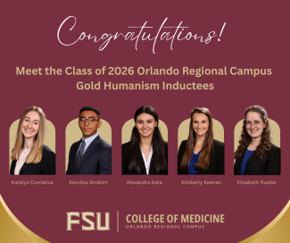 The five members of the Orlando Classes GHHS inductees.