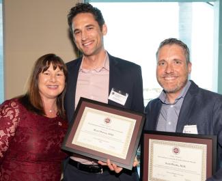 Dean Bentze, Dr. Harvey, and Dr. Perrin