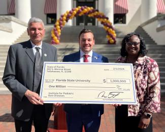 IPRD check presentation at Florida Capitol