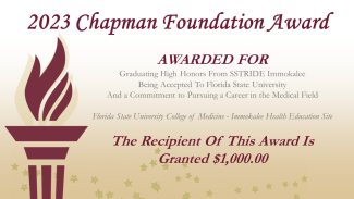 2023 Chapman Foundation Award thumbnail