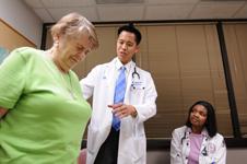 College of Medicine faculty members Dr. Alice Pomidor and Dr. Charles Maitland 