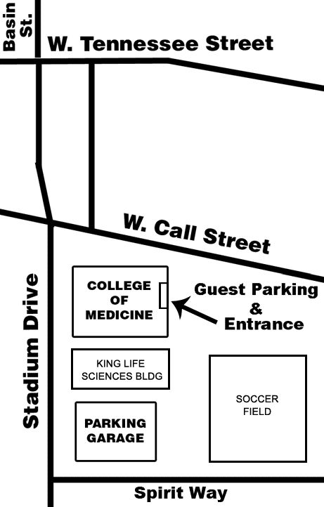 College of Medicine Map