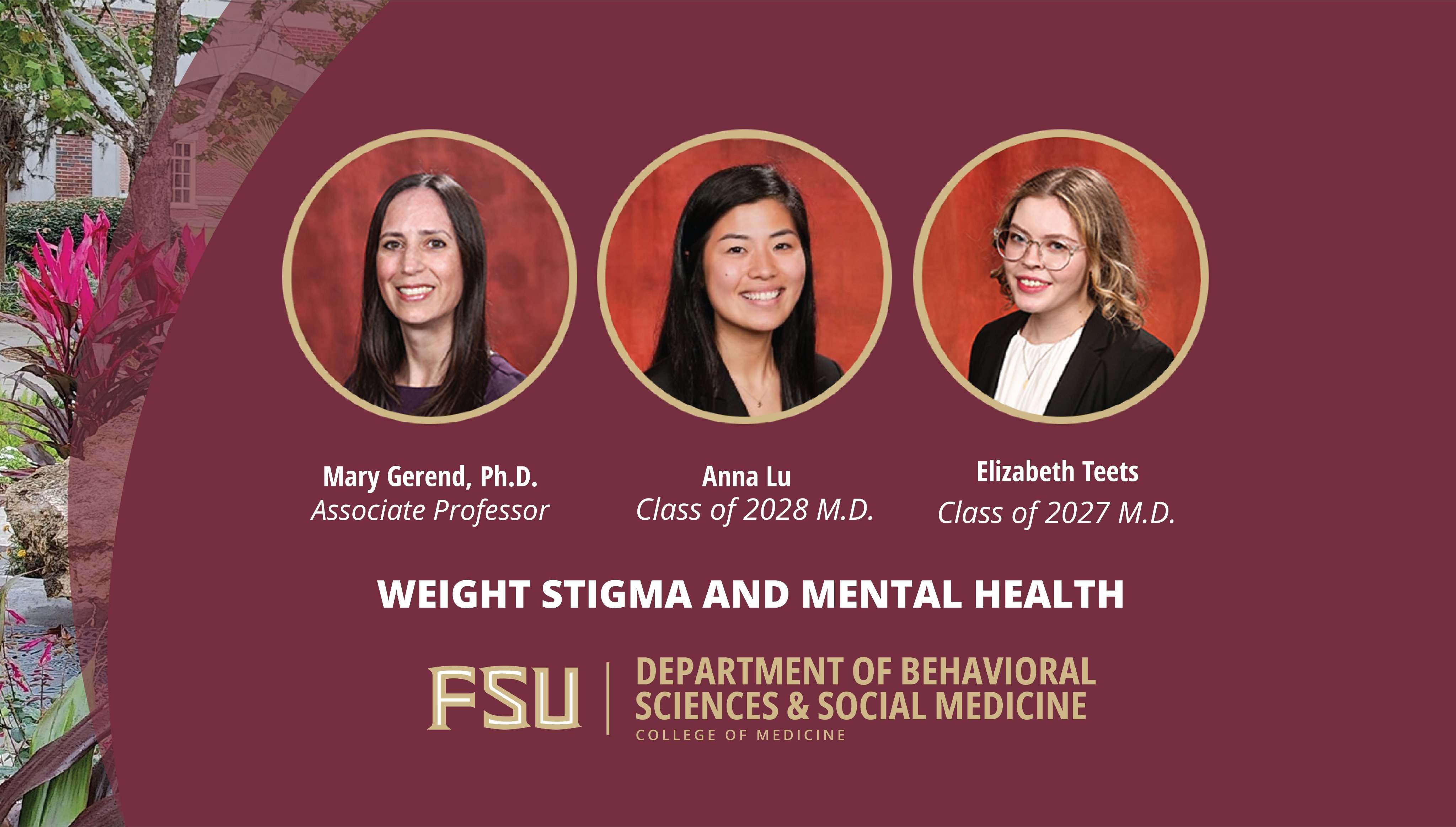 Gerend Lab Explores Weight Stigma and Mental Health Across U.S. Adults
